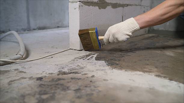 SJ Waterproofing Pros Basement Waterproofing coverage map for Hanover, OH and surrounding area